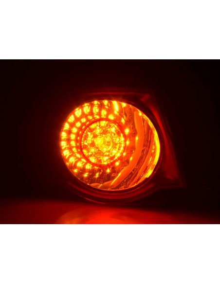 Parti di usura fanale posteriore sinistro VW Jetta 5 tipo 1KM 05- trasparente / rosso