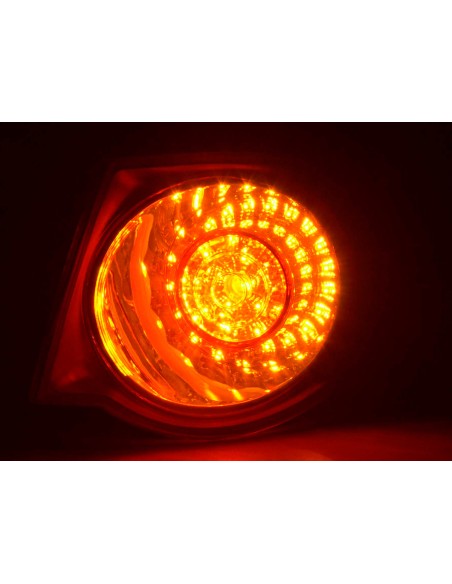 Accessori fanale posteriore destro VW Jetta 5 tipo 1KM 05- trasparente / rosso