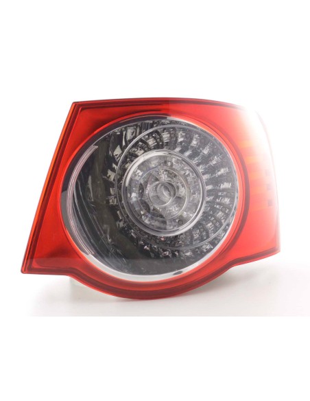 Accessori fanale posteriore destro VW Jetta 5 tipo 1KM 05- trasparente / rosso