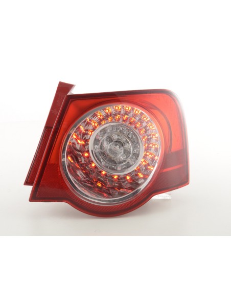 Parti di usura luce posteriore destra VW Passat Limo tipo 3C 05-10 trasparente / rosso