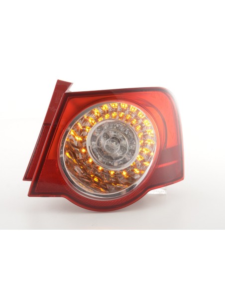 Parti di usura luce posteriore destra VW Passat Limo tipo 3C 05-10 trasparente / rosso