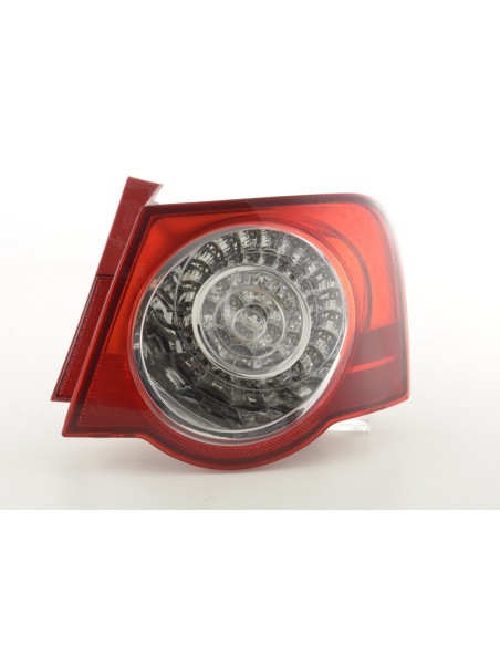 Parti di usura luce posteriore destra VW Passat Limo tipo 3C 05-10 trasparente / rosso