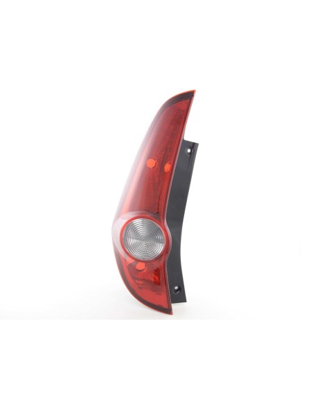 Parti di usura fanale posteriore sinistro Opel Agila B 08- rosso / trasparente