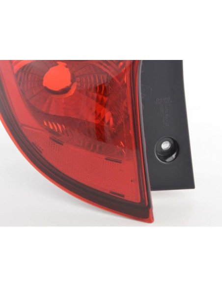 Parti di usura fanale posteriore sinistro Opel Agila B 08- rosso / trasparente