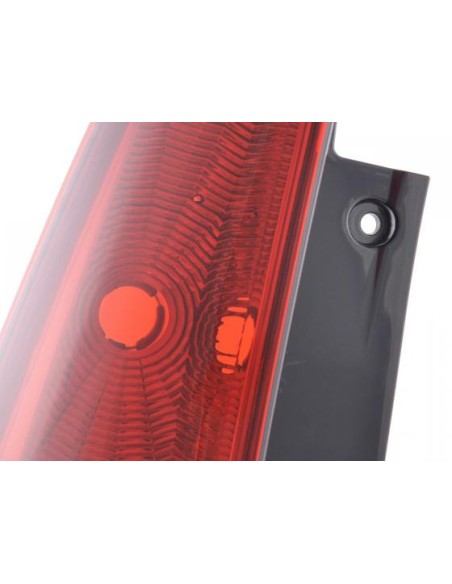 Parti di usura fanale posteriore sinistro Opel Agila B 08- rosso / trasparente