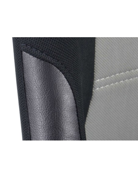 FK sedili sportivi sedili avvolgenti per auto Set Edition 4 tessuto grigio