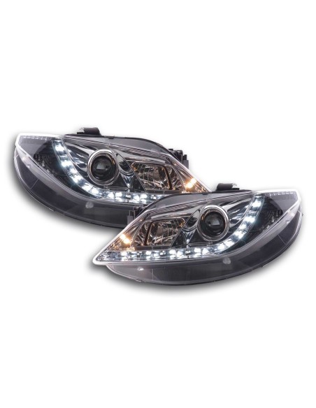 Faro diurno Luci di marcia diurna a LED Seat Ibiza tipo 6J 08- cromato