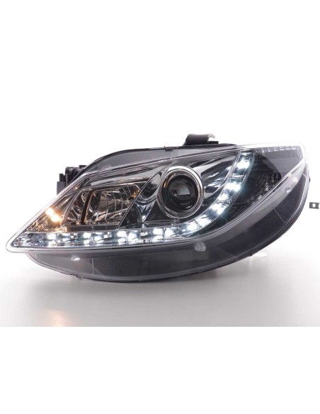 Faro diurno Luci di marcia diurna a LED Seat Ibiza tipo 6J 08- cromato