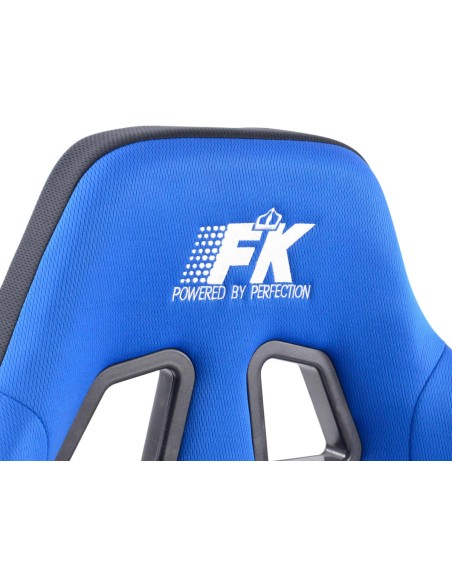 Sedili sportivi FK set di seggiolini auto in tessuto Cyberstar nero / blu