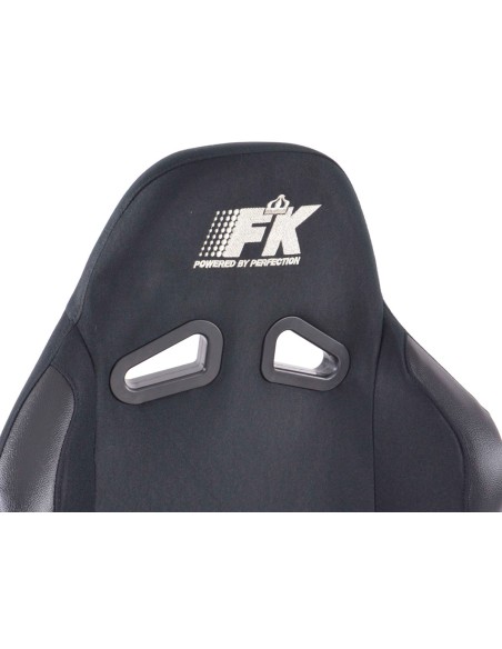 Sedili sportivi FK sedili avvolgenti per auto Set Basic in look motorsport