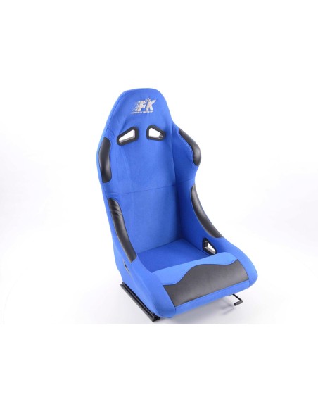 FK sedili sportivi sedili avvolgenti per auto Set Basic tessuto blu