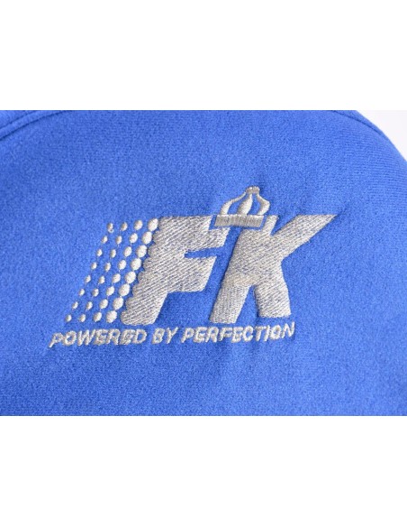 FK sedili sportivi sedili avvolgenti per auto Set Basic tessuto blu