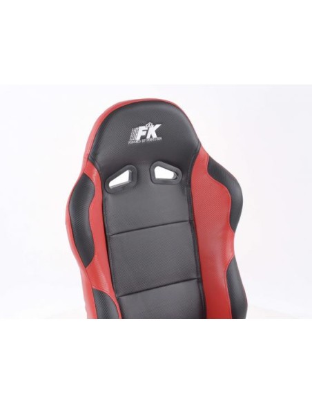 Sedili sportivi FK Sedili semigusci automatici Set Spacelook in carbonio in look sportivo