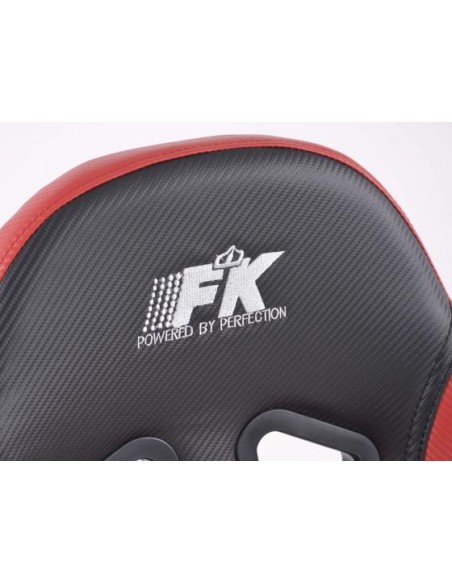 Sedili sportivi FK Sedili semigusci automatici Set Spacelook in carbonio in look sportivo