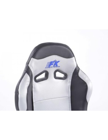 Sedili sportivi FK Sedili semigusci automatici Set Spacelook in carbonio in look sportivo