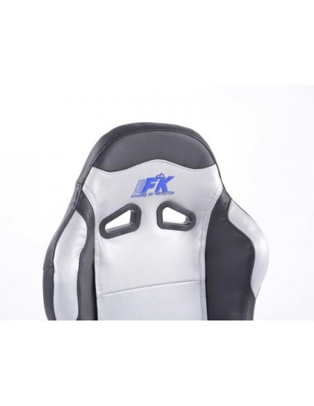 Sedili sportivi FK Sedili semigusci automatici Set Spacelook in carbonio in look sportivo
