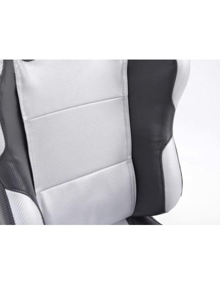 Sedili sportivi FK Sedili semigusci automatici Set Spacelook in carbonio in look sportivo