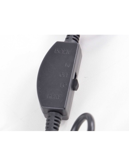 Coprisedile con riscaldamento sedile nero