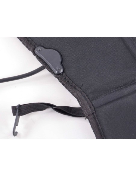 Coprisedile con riscaldamento sedile nero