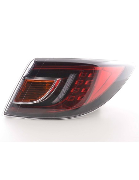 Parti di usura fanale posteriore destro Mazda 6 tipo GH 08-10 rosso, per Limo.