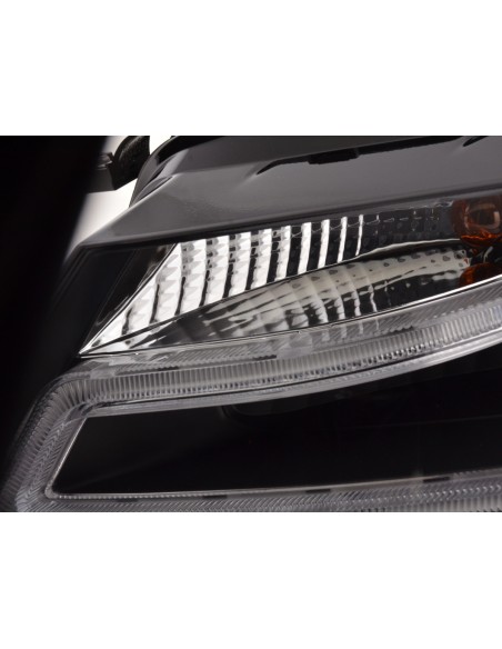 Faro Daylight Luci di marcia diurna a LED Audi A4 2008-2011 nero