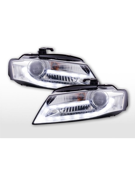 Faro diurno Luci di marcia diurna a LED Audi A4 dal 2008 cromate