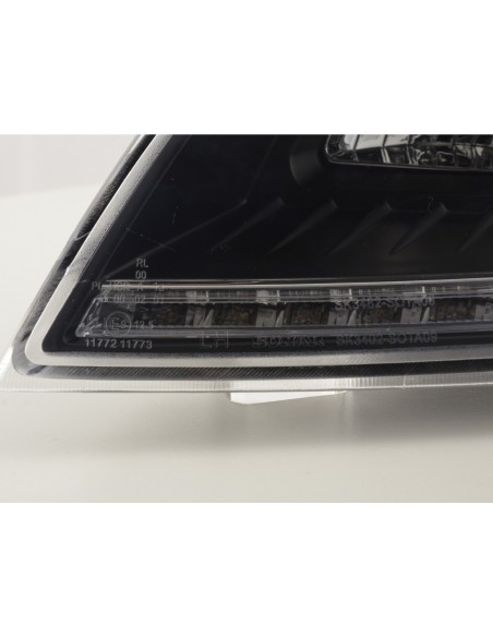 Daylight faro LED DRL look Skoda Oktavia dal 2009 nero