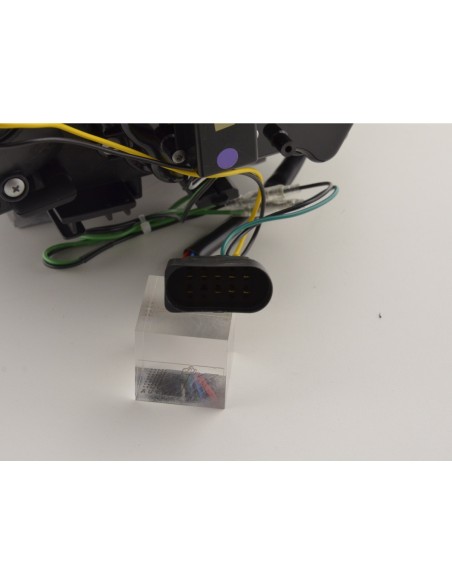 Daylight faro LED DRL look Skoda Oktavia dal 2009 nero