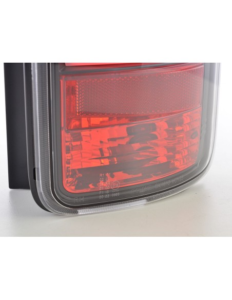 Fanali posteriori a LED set Lightbar VW Caddy 2K 03-15 nero