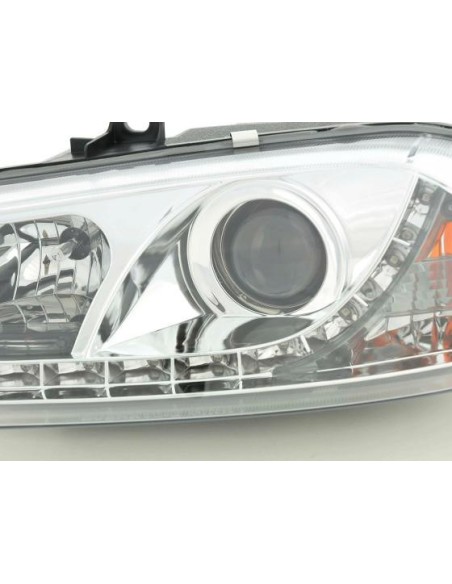 Faro Daylight LED DRL look Alfa Romeo 156 tipo 932 98-02 cromato