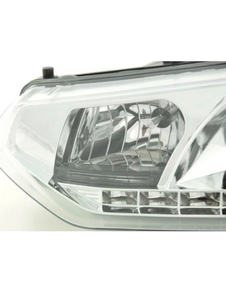 Faro Daylight LED DRL look Alfa Romeo 156 tipo 932 98-02 cromato