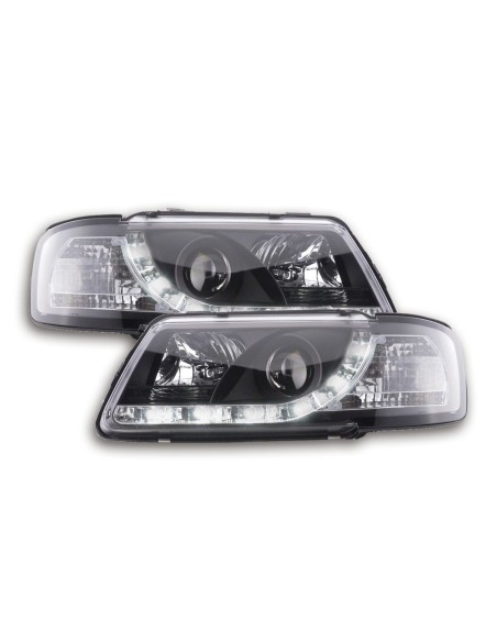 Faro diurno Luci di marcia diurna a LED Audi A3 tipo 8L 96-00 nero
