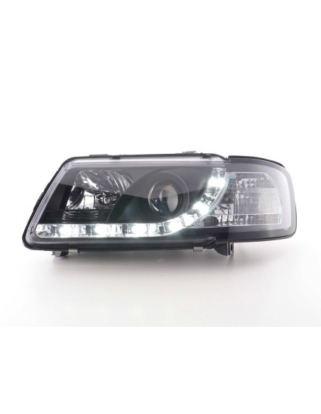 Faro diurno Luci di marcia diurna a LED Audi A3 tipo 8L 96-00 nero