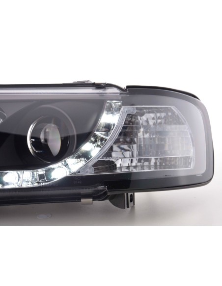 Faro diurno Luci di marcia diurna a LED Audi A3 tipo 8L 96-00 nero