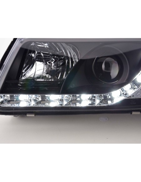 Faro diurno Luci di marcia diurna a LED Audi A3 tipo 8L 96-00 nero