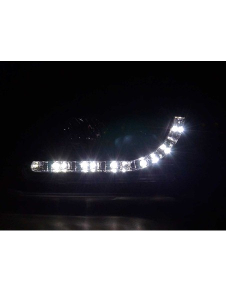 Faro Daylight LED DRL look Audi A3 tipo 8L 96-00 nero