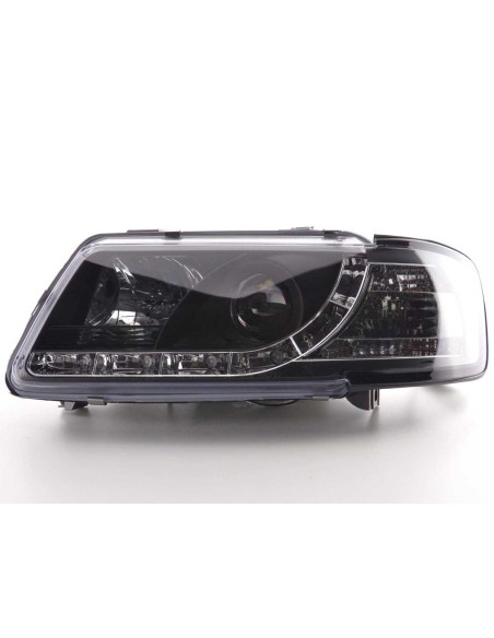 Faro Daylight LED DRL look Audi A3 tipo 8L 96-00 nero