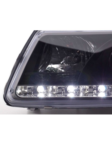 Faro Daylight LED DRL look Audi A3 tipo 8L 96-00 nero