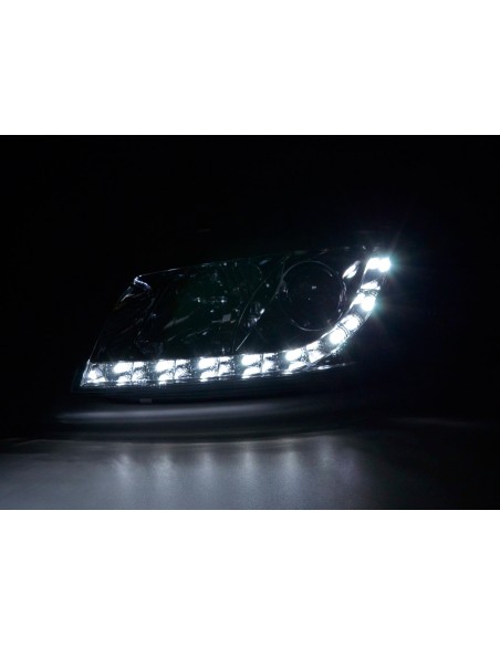 Faro diurno Luci di marcia diurna a LED Audi A3 tipo 8P 03-08 cromato