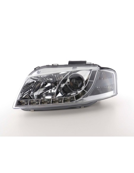 Faro diurno Luci di marcia diurna a LED Audi A3 tipo 8P 03-08 cromato