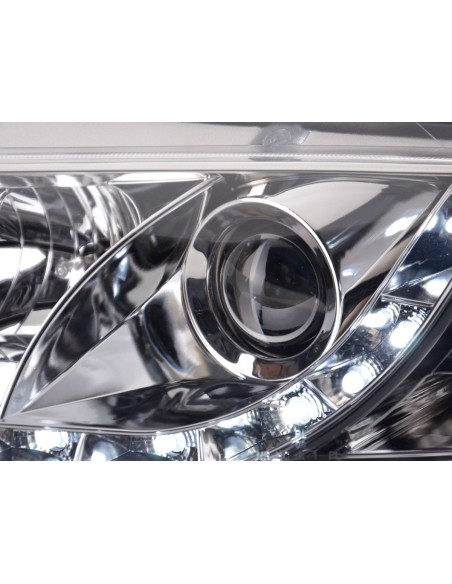 Faro diurno Luci di marcia diurna a LED Audi A3 tipo 8P 03-08 cromato