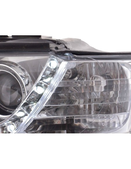 Fari Daylight Audi A4 tipo 8E 01-04 cromati