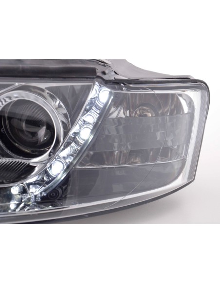 Faro Daylight Luci di marcia diurna a LED Audi A4 tipo 8E 01-04 cromato