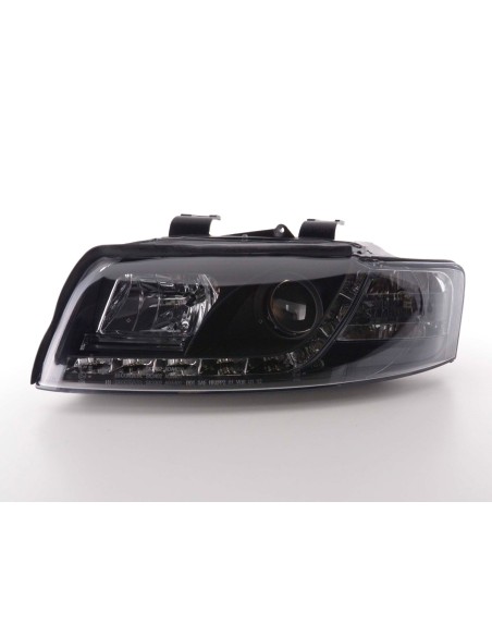 Faro diurno Luci di marcia diurna a LED Audi A4 tipo 8E 01-04 nero
