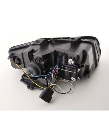 Faro diurno Luci di marcia diurna a LED Audi A4 tipo 8E 01-04 nero