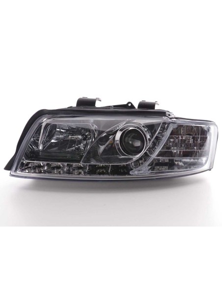 Faro Daylight LED DRL look Audi A4 tipo 8E 01-04 cromato