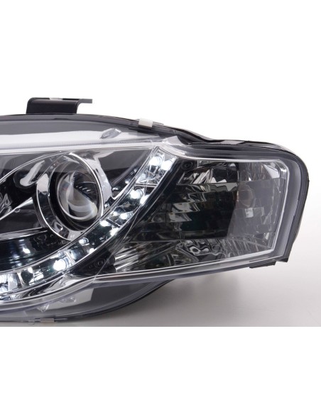 Faro Daylight Luci di marcia diurna a LED Audi A4 tipo 8E 04-08 cromato