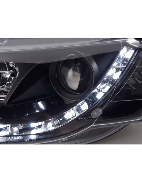 Faro diurno Luci di marcia diurna a LED Audi A4 tipo 8E 04-08 nero