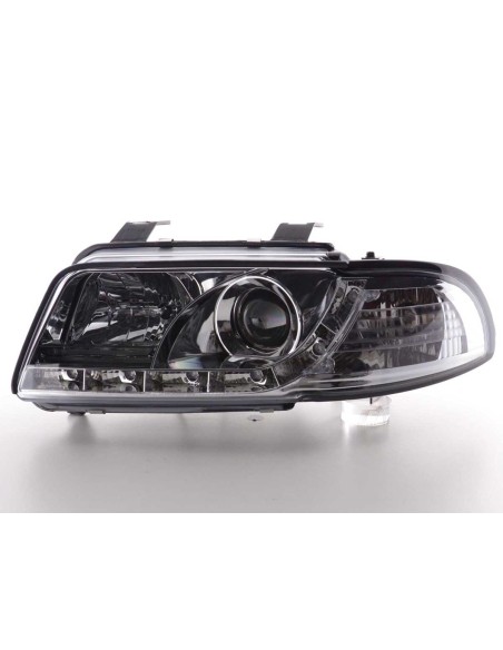 Faro Daylight LED DRL look Audi A4 tipo B5 95-99 cromato