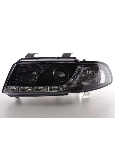 Faro Daylight LED DRL look Audi A4 tipo B5 95-99 nero